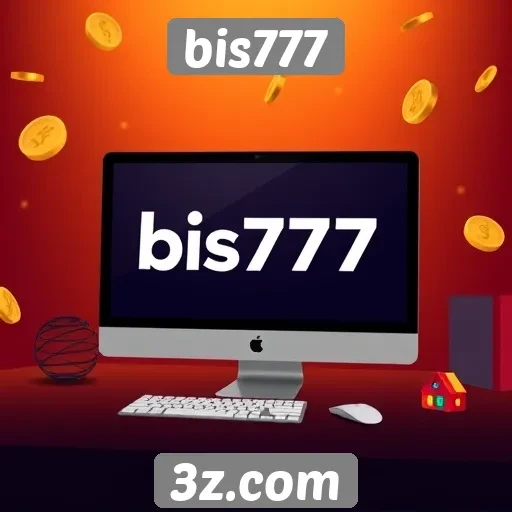 Características do design do site bis777