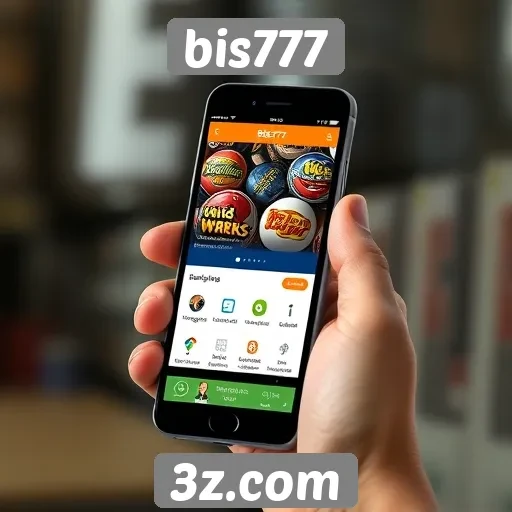 Experiência do usuário no bis777 em dispositivos móveis